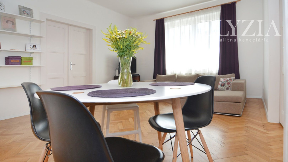 ..........PRENAJATÝ......... ELYZIA I Prenájom štýlový 3 izbový byt, Björsonova ul., Staré mesto, Bratislava