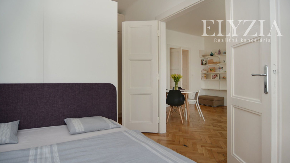 ..........PRENAJATÝ......... ELYZIA I Prenájom štýlový 3 izbový byt, Björsonova ul., Staré mesto, Bratislava