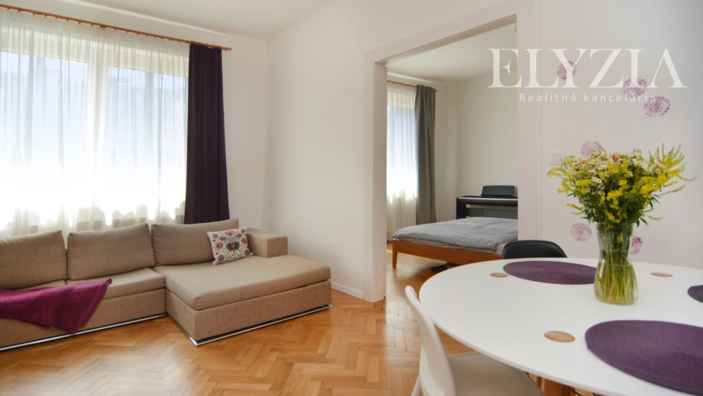 ..........PRENAJATÝ......... ELYZIA I Prenájom štýlový 3 izbový byt, Björsonova ul., Staré mesto, Bratislava