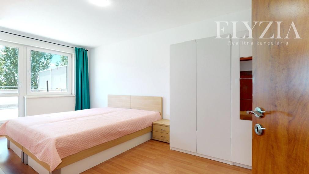 .........PRENAJATÝ......... ELYZIA I  Prenájom, 2 izb. byt, Haburská ul. novostavba, parkovanie v garáží, Bratislava II