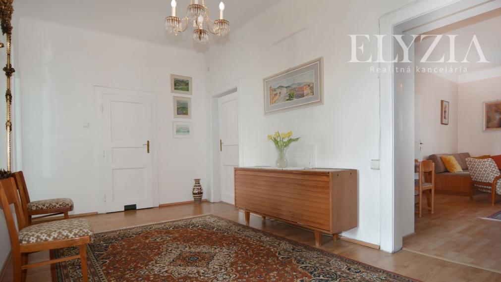 ............. PREDANÝ............. ELYZIA I PREDAJ PRIESTRANNÝ 2 IZB. BYT S LOGGIOU (97 m2), úžasná atmosféra, Račianska ul., Bratislava