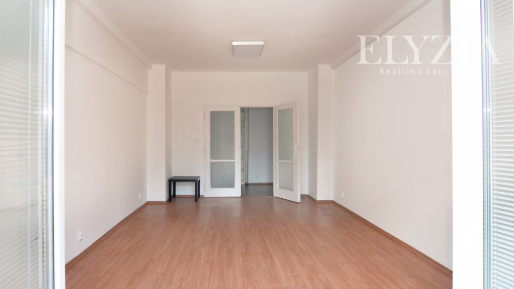 ELYZIA I PREDAJ - TOP! Priestranný 2 izbový byt 74,28 m2, Budovateľská ul., Bratislava II.