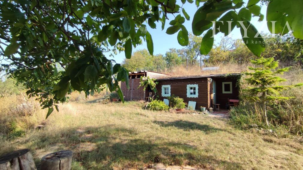 ELYZIA I 2 zahradné chaty na krásnom pozemku priamo v Devíne, výhľad, (elektrika, voda kanalizácia) Lomnická, Bratislava- Devín