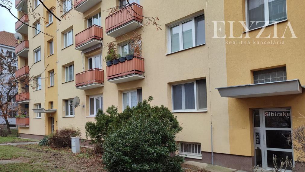 ELYZIA/PREDANÝ/ INVESTIČNÁ PRÍLEŽITOSŤ!! PREDAJ 1 IZB. BYTU, SIBÍRSKA UL., Bratislava-Nové Mesto