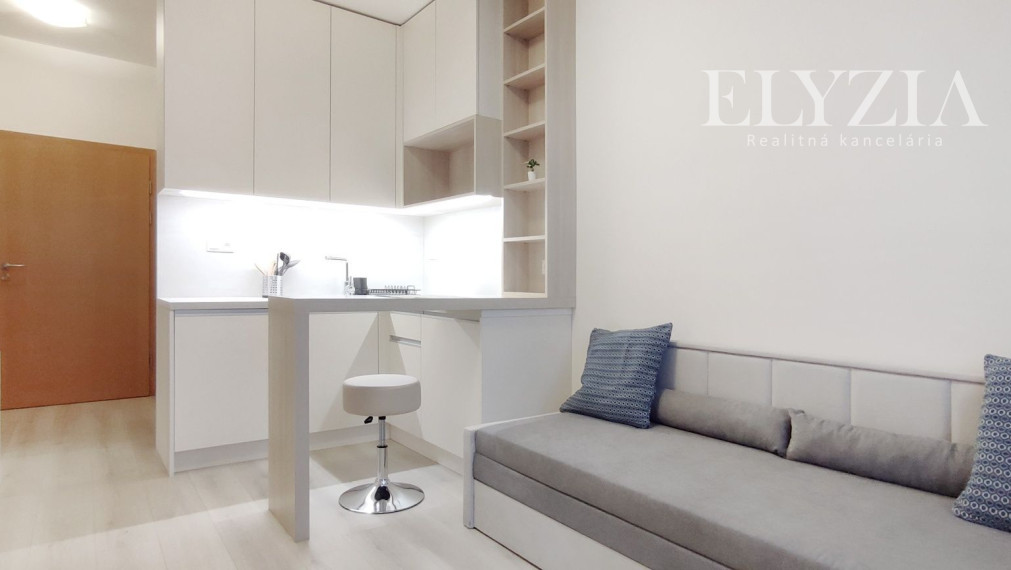 ELYZIA I prenajatá I PRENÁJOM NOVEJ GARSÓNKY , komplet nové zariadenie, ul. Galvaniho, Bratislava, Ružinov, Trnávka