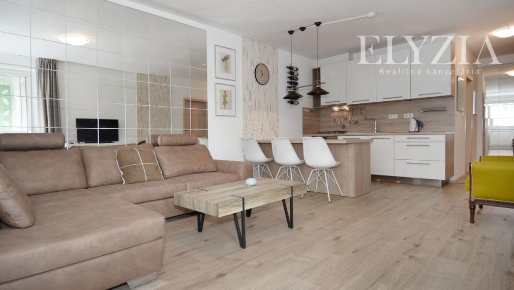 Prenájom - Štýlový 2-izbový byt, balkón, pivnica, parkovacie miesto, novostavba – BA IV, Dúbravka