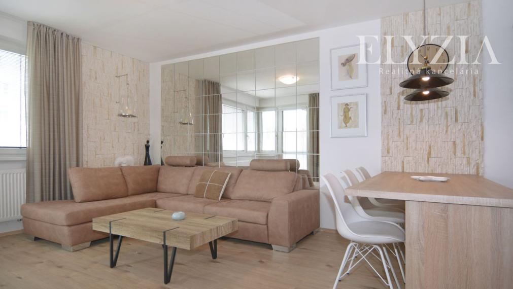 Prenájom - Štýlový 2-izbový byt, balkón, pivnica, parkovacie miesto, novostavba – BA IV, Dúbravka