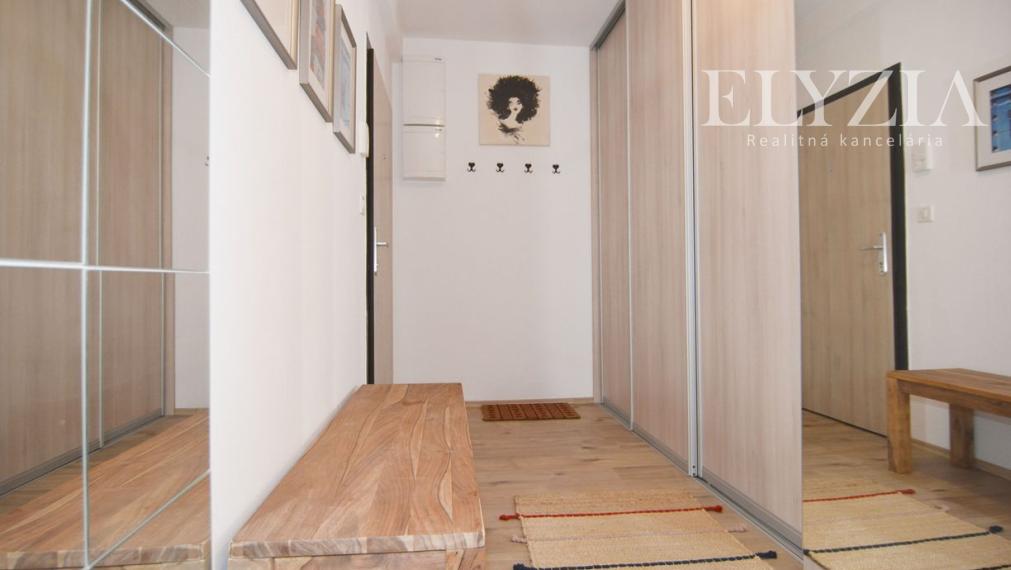 Prenájom - Štýlový 2-izbový byt, balkón, pivnica, parkovacie miesto, novostavba – BA IV, Dúbravka