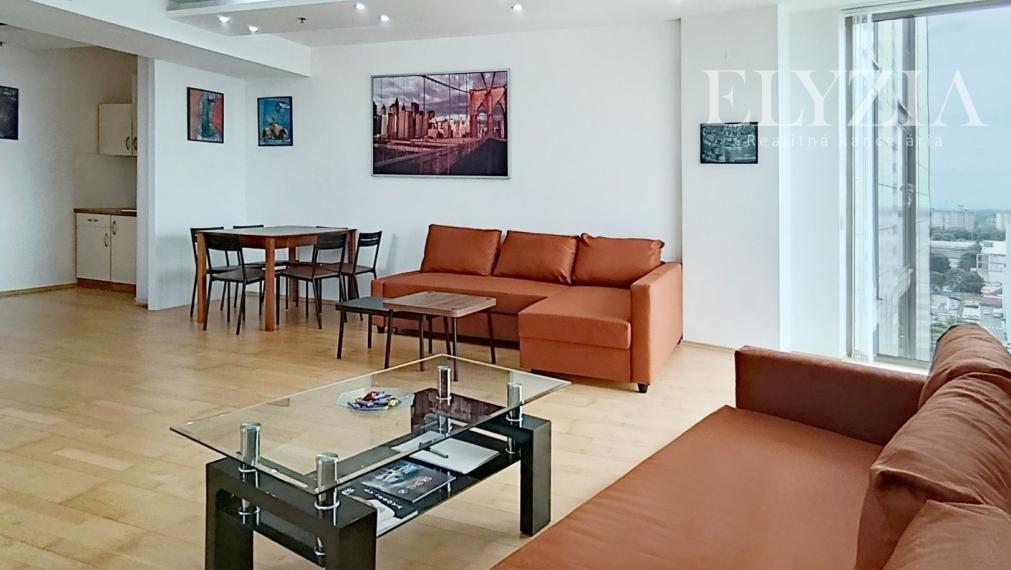 ELYZIA I TOP!! PRENÁJOM, Veľký 2-izbový apartmán s panoramatickými výhľadmi, parkovanie garáž – Vienna Gate, Petržalka