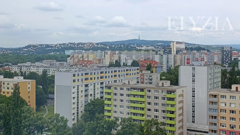 ELYZIA I TOP!! PRENÁJOM, Veľký 2-izbový byt s panoramatickými výhľadmi, parkovanie garáž – Vienna Gate, Petržalka