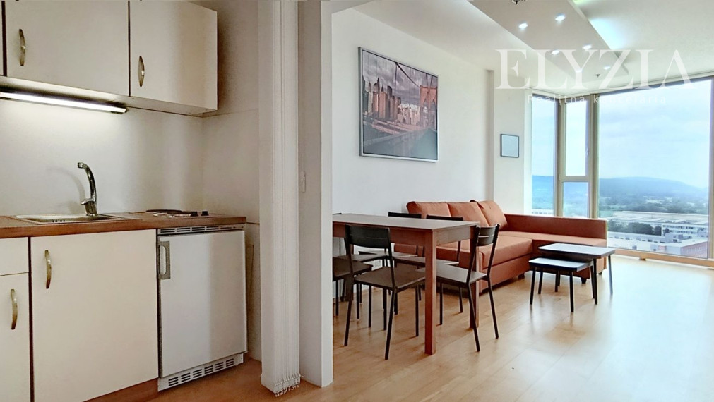 ELYZIA I TOP!! PRENÁJOM, Veľký 2-izbový byt s panoramatickými výhľadmi, parkovanie garáž – Vienna Gate, Petržalka