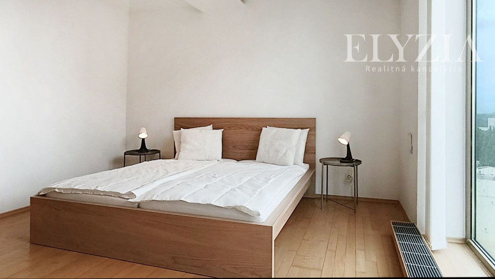 ELYZIA I TOP!! PRENÁJOM, Veľký 2-izbový byt s panoramatickými výhľadmi, parkovanie garáž – Vienna Gate, Petržalka