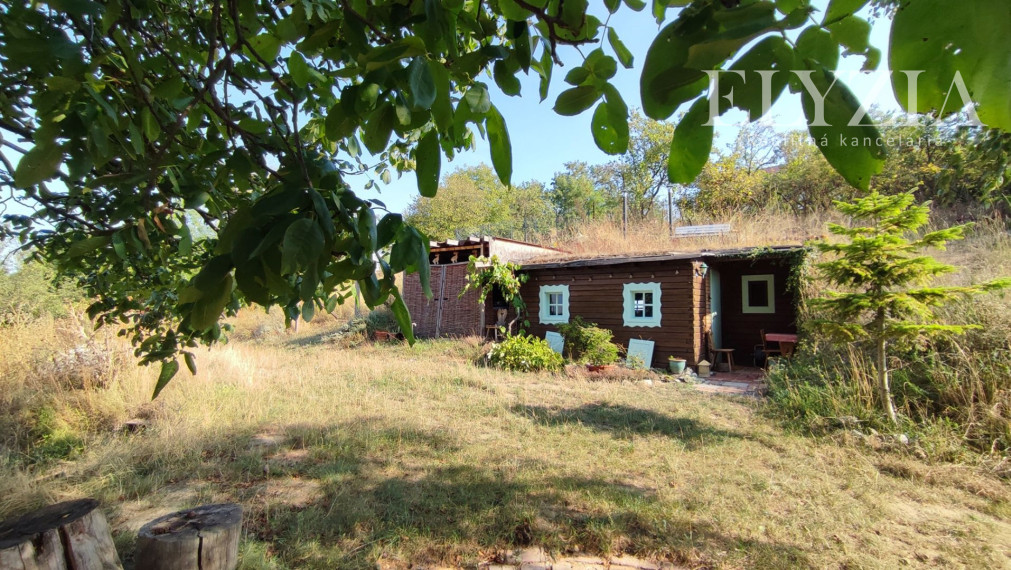 ELYZIA I 2 zahradné chaty na krásnom pozemku priamo v Devíne, výhľad, (elektrika, voda kanalizácia) Lomnická, Bratislava- Devín