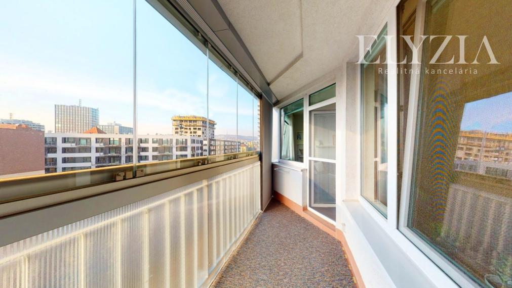 ELYZIA I PRENÁJOM 2 IZB. BYT 60 m2 S loggiou, pivnicou a parkovaním, ul Jégeho, Bratislava II