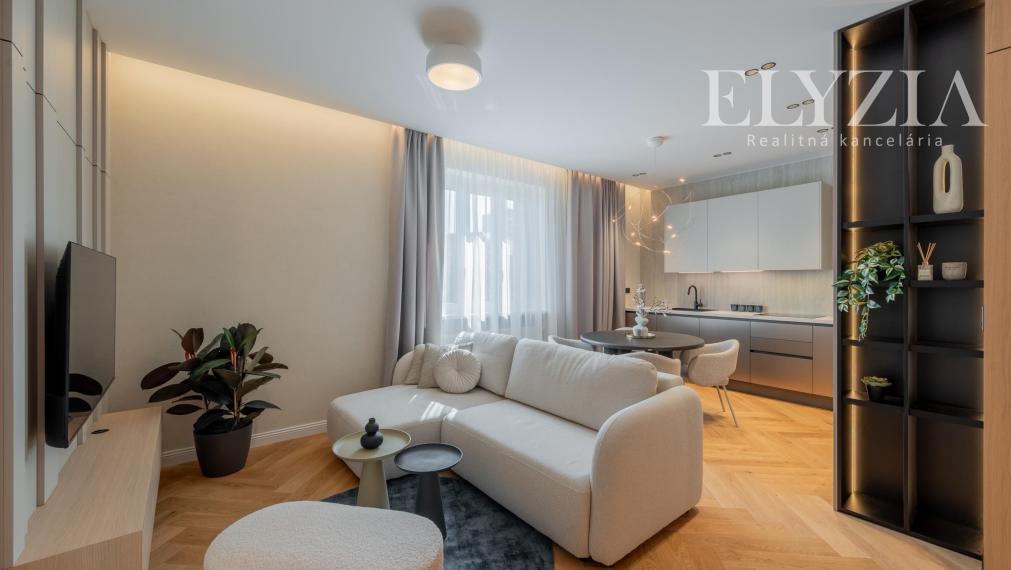 LUXUSNÝ 3,5 IZB. BYT PO NÁDHERNEJ REKONŠTRUKCII, BA NIVY